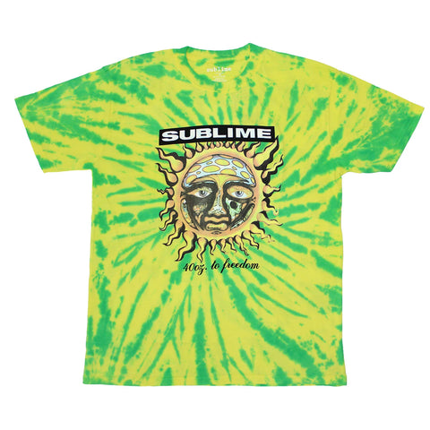 40Oz to Freedom (Dip-Dye) Tie Dye T-Shirt