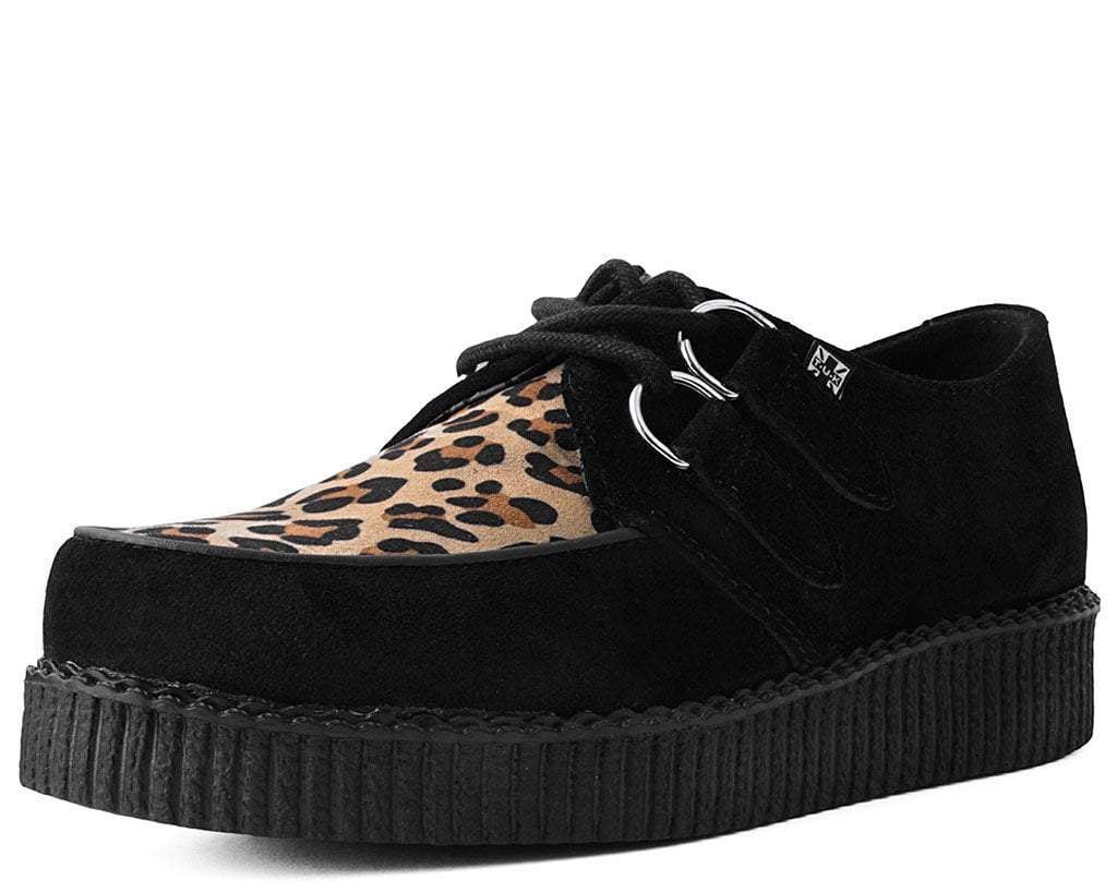 Black & Leopard Viva Low Creeper