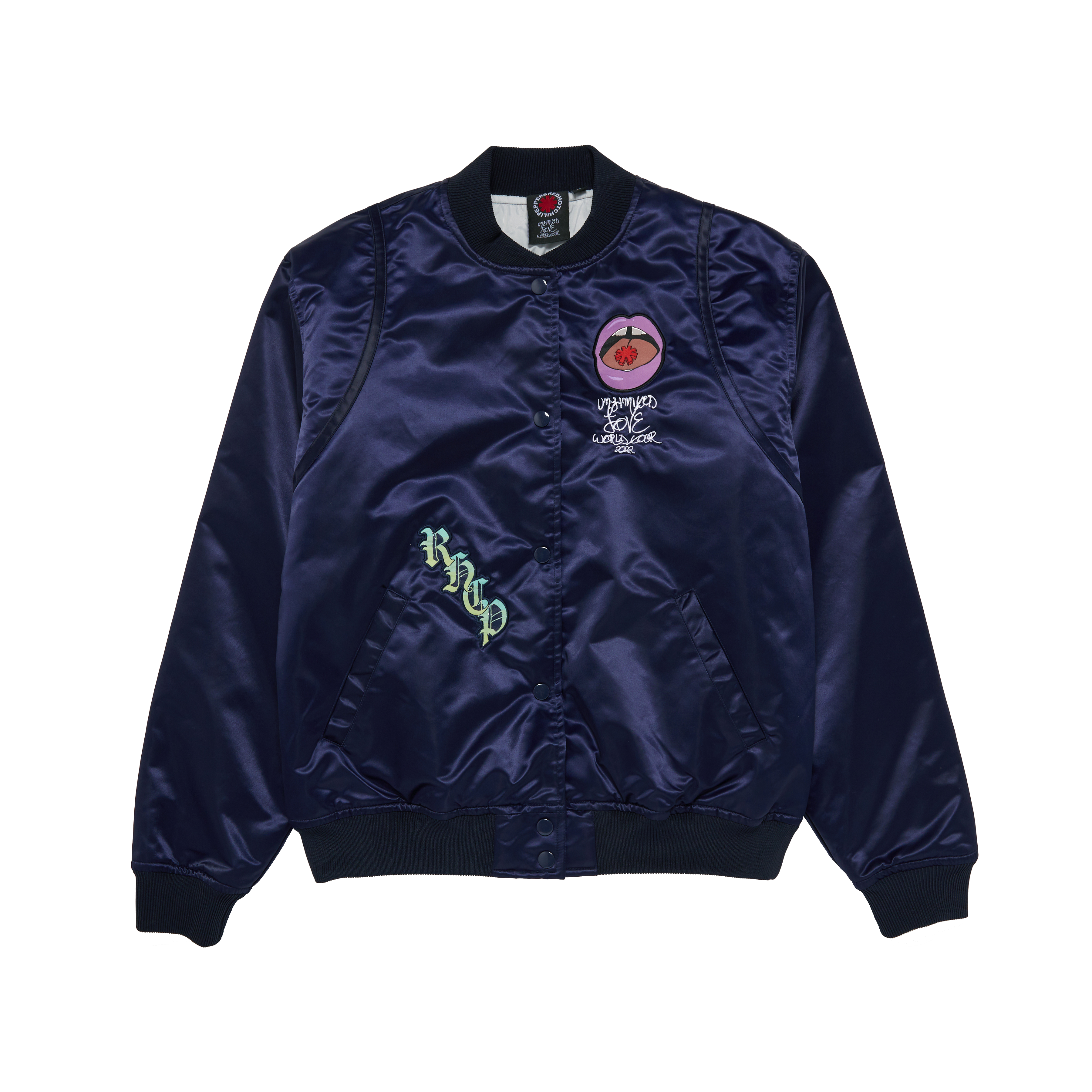 Embroidered Satin Official Tour Bomber