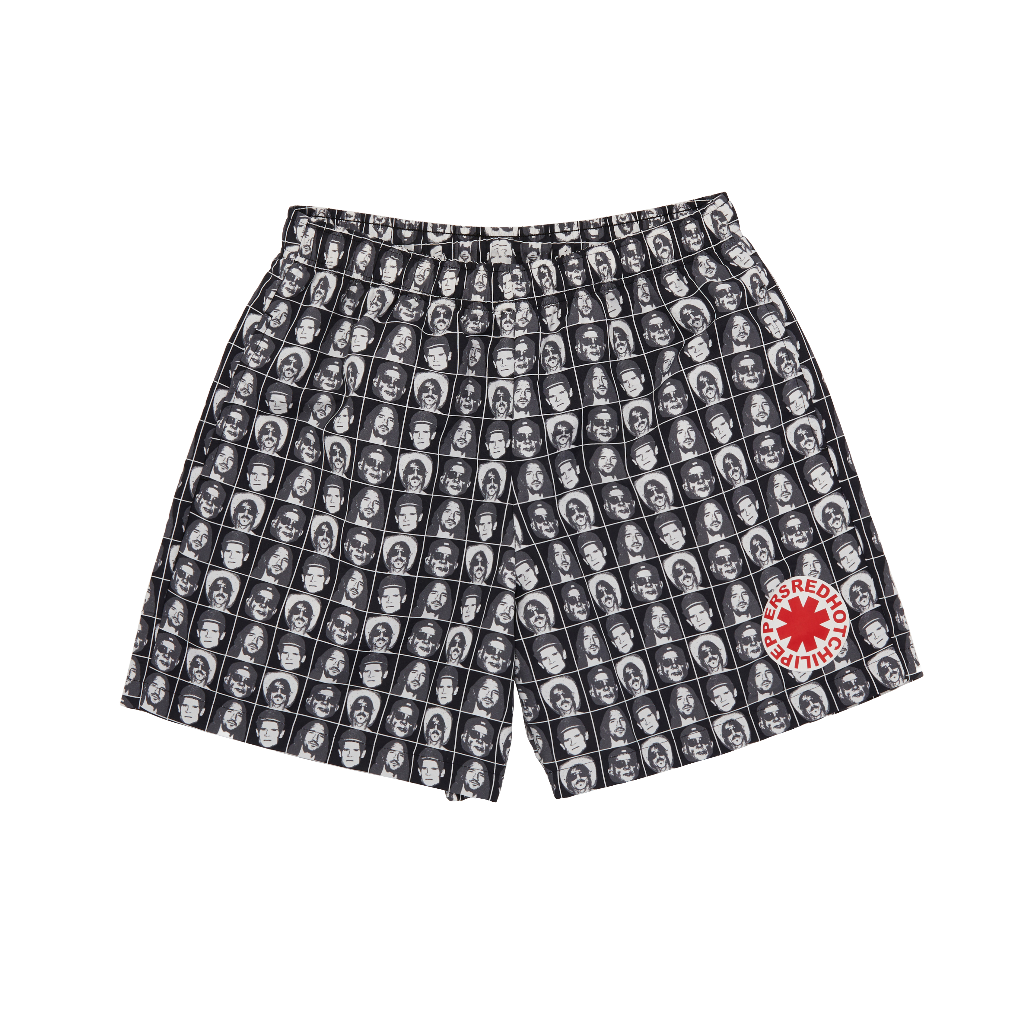 Grid Nylon Shorts