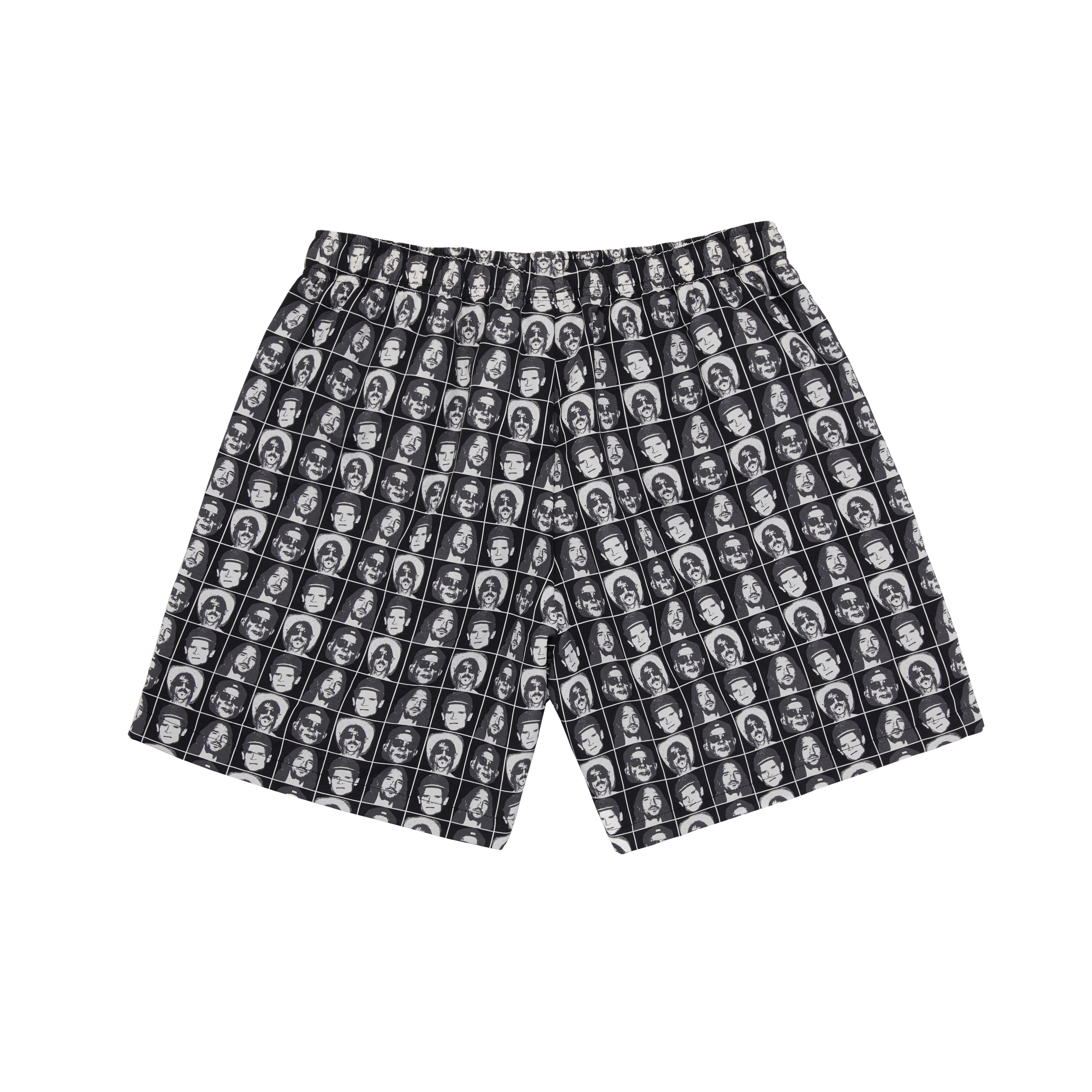 Grid Nylon Shorts